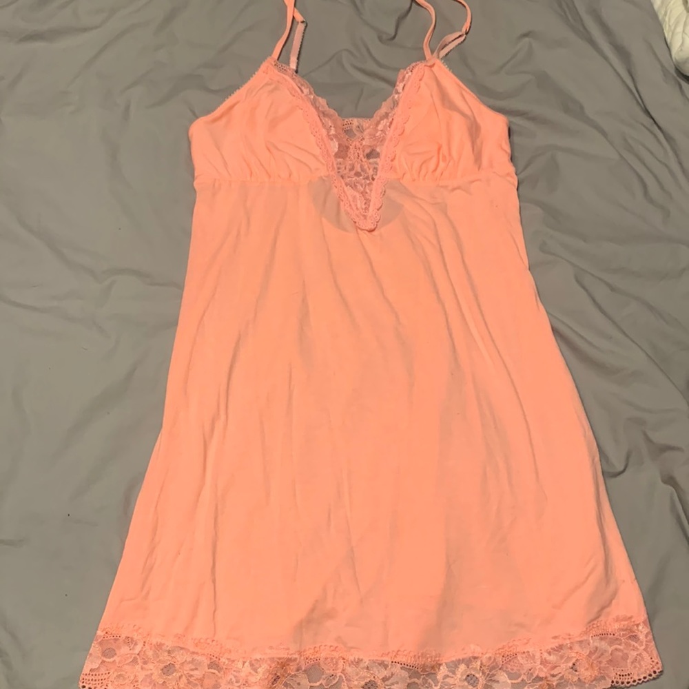 Light pink and lace lingerie